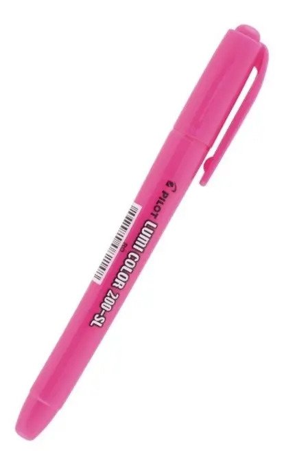 Marca texto rosa