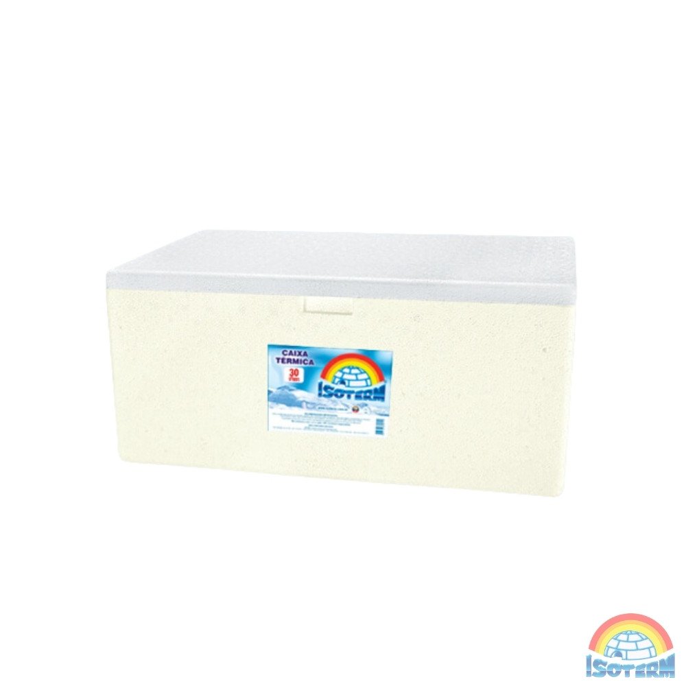Caixa de isopor 30L