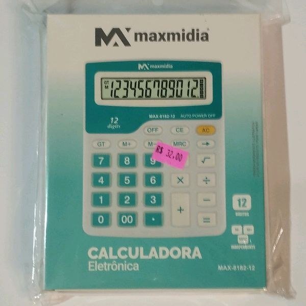 Calculadora eletronica MAX-8182-12