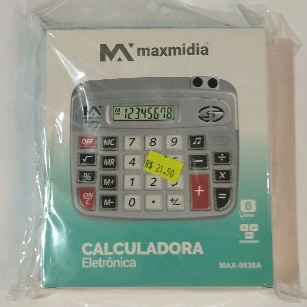 Calculadora eletronica MAX-9838A