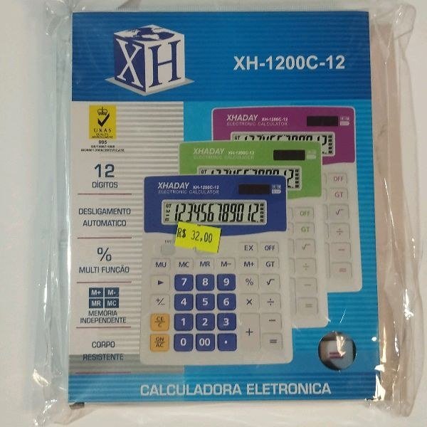 Calculadora eletronica XH-1200C-12