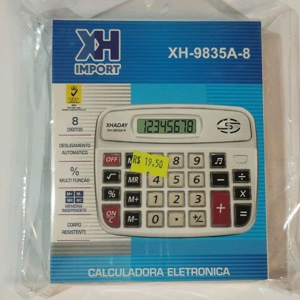 Calculadora eletronica XH-9835A-8
