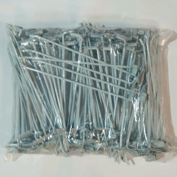 Gancho branco 20cm 12 unidades