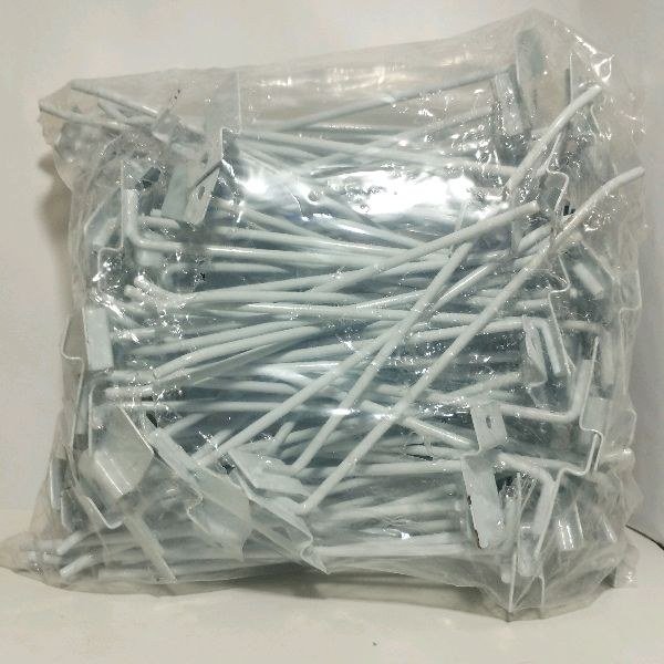 Gancho branco 20cm com 100 unidades