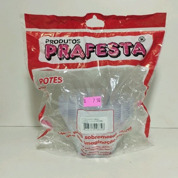 Pote cherry cristal 250ml