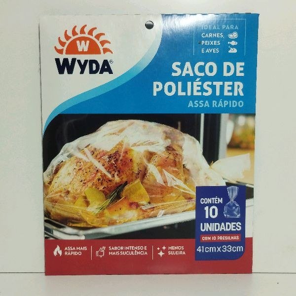 Saco de poliester 41x33
