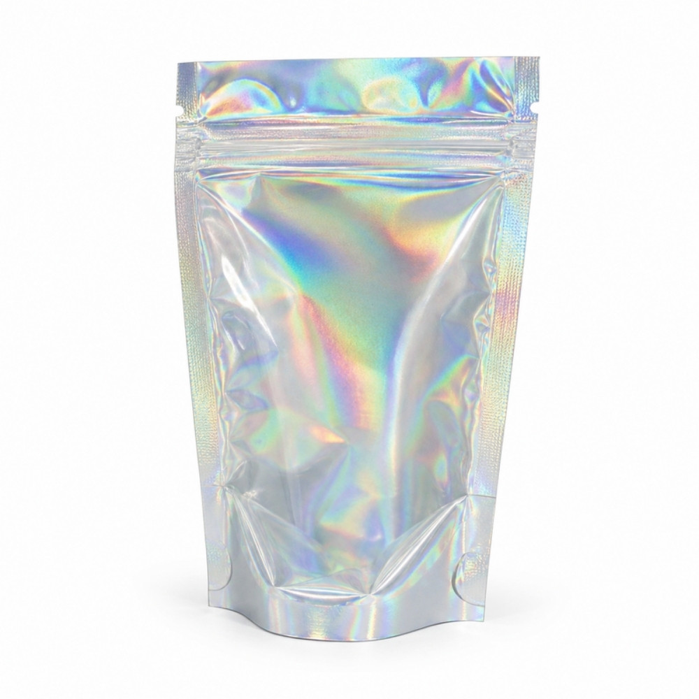 Saco stand up pouch holo 12x20