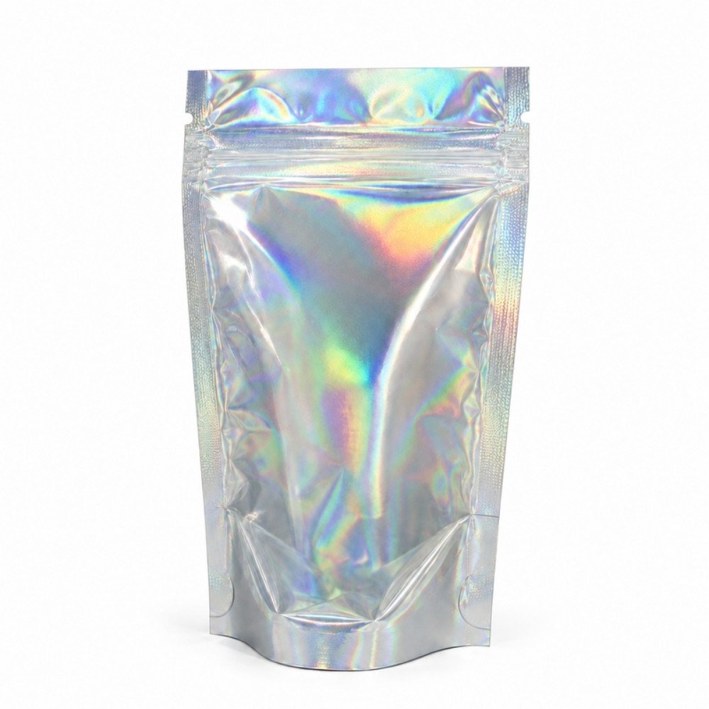 Saco stand up pouch holo 18x26